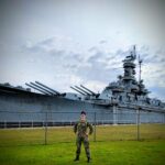 Visiting the USS ALABAMA while I was temporarily stationed in Pascagoula, MS